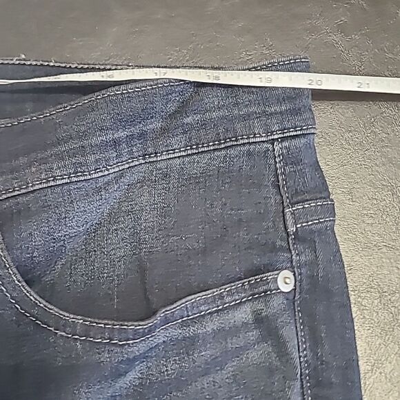 J. Crew Women's 9 in high-rise toothpick skinny jeans size 34 dark wash casual - Picture 8 of 10